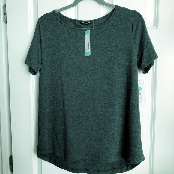 "SOLD" - Daisee Button Back Detail Knit Top - M - Picture 2 of 5